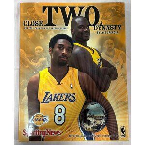 Close Two A Dynasty NBA 2001 Champion Los Angeles Lakers Official Finals Retrosp